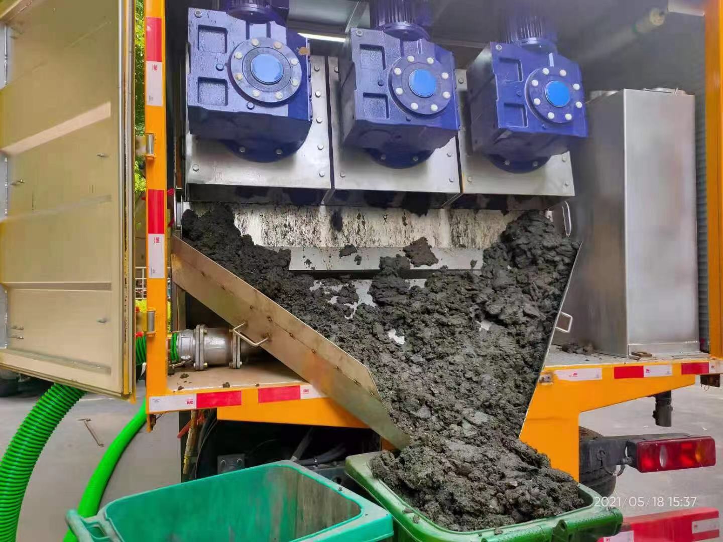 定城镇化粪池清掏城市维护站-泥浆净化干湿分离处理